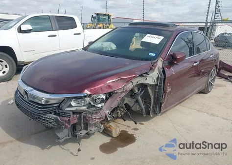 2016 Honda Accord Ex z USA, uszkodzony, nr VIN 1HGCR2F74GA105343